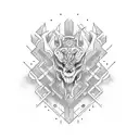 jormungander tattoo design idea