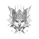 jormungander tattoo design idea