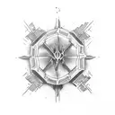 word: perseverance tattoo design idea