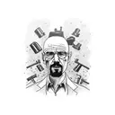 Breaking bad tattoo design idea