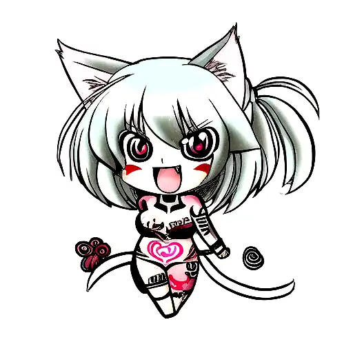 feral made tattoo design idea