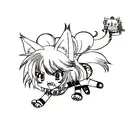 feral made tattoo design idea