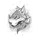 feral made tattoo design idea