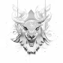 line work, greek, realism, balance tattoo design idea