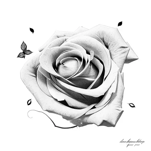 Roses, stopped clock, broken heart tattoo design idea
