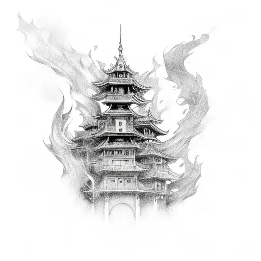Fire Force anime tattoo design idea