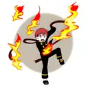 Fire Force anime tattoo design idea