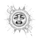 keep the sunny side up tattoo design idea