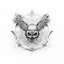 Logo de Opeth  tattoo design idea