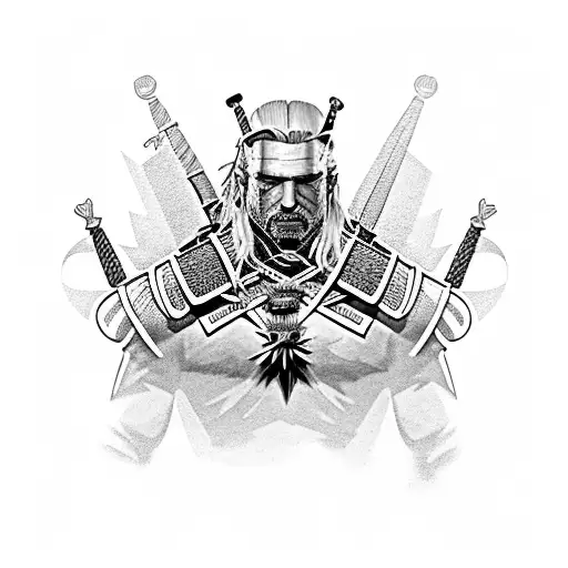 The Witcher tattoo design idea