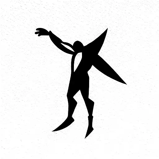 super hero tattoo design idea