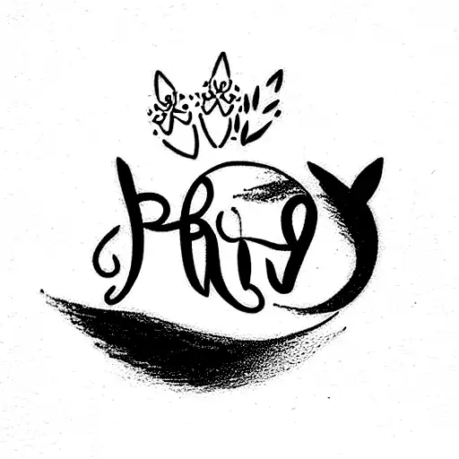 a tattoo of my 3 pets name which is brandy jerry and Lalu  tattoo design idea