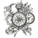 time heals all wounds tattoo design idea