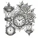 time heals all wounds tattoo design idea