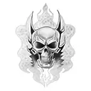 ghost rider tattoo design idea