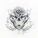 money over everything  tattoo design idea