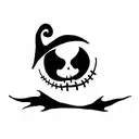 nightmare before christmas jack tattoo design idea