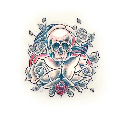 mom and husband  tattoo design idea