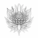 protea armband  tattoo design idea