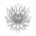 protea armband  tattoo design idea