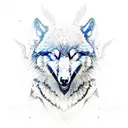 raven odin wolf beserker  tattoo design idea