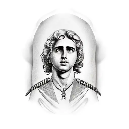 Alexander the great  tattoo design idea