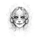 delicate, la llorona tattoo design idea