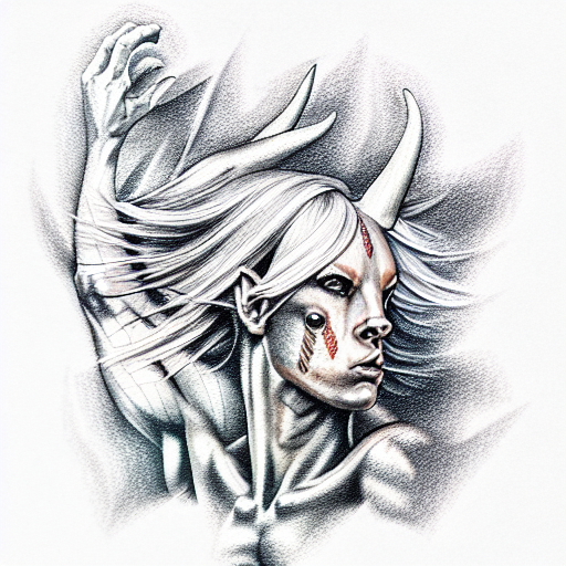 centaur tattoo design idea