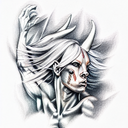 centaur tattoo design idea