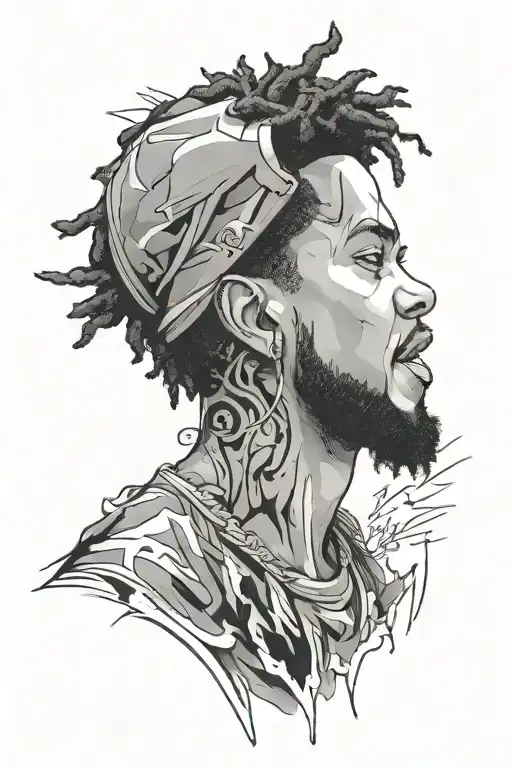 love yourz j cole tattoo design idea