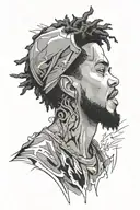 love yourz j cole tattoo design idea
