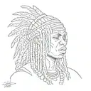 Chief keef glo gang 3hunna tattoo design idea