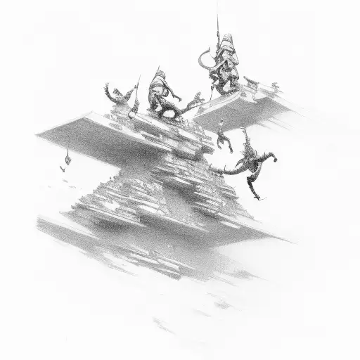 it's just a leap of faith tattoo design idea