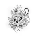 bdsm submissive tattoo design idea