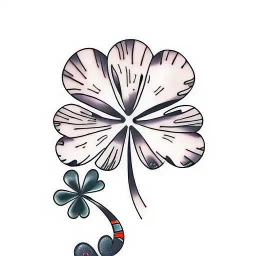 a shamrock tattoo design idea