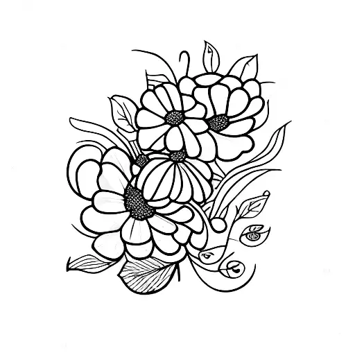 flores do campo  tattoo design idea