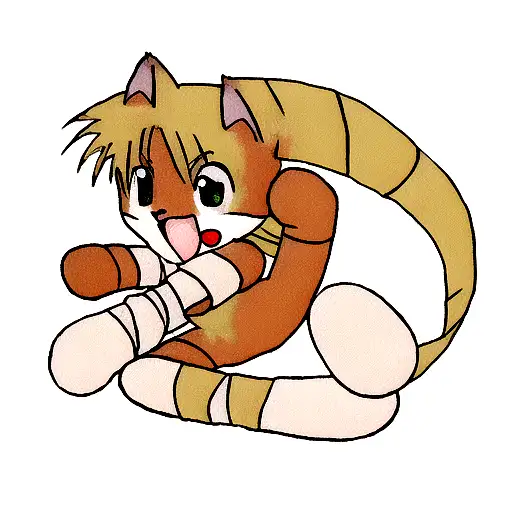 bandage with paw prints tattoo design idea