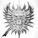 darksouls bonfire tattoo design idea