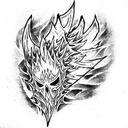 darksouls bonfire tattoo design idea