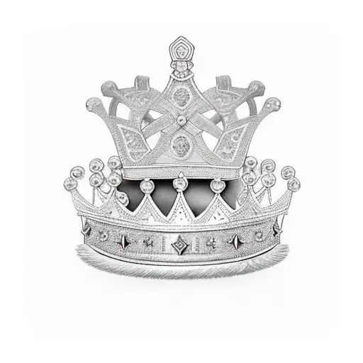 King's Crown tattoo design idea