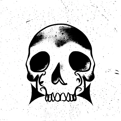 i sould my soul to rock and roll , skull ,  tattoo design idea