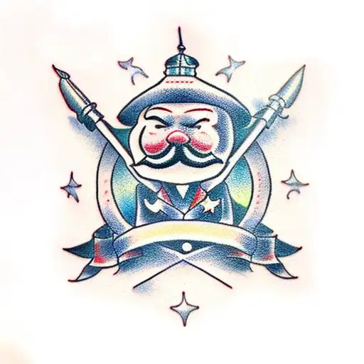 Anonymous  tattoo design idea