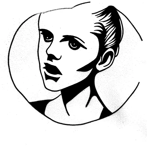 buffy the vampire slayer inspired tattoo dedicated to the character Spike  tattoo design idea