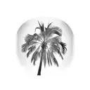 Palm Tree tattoo design idea