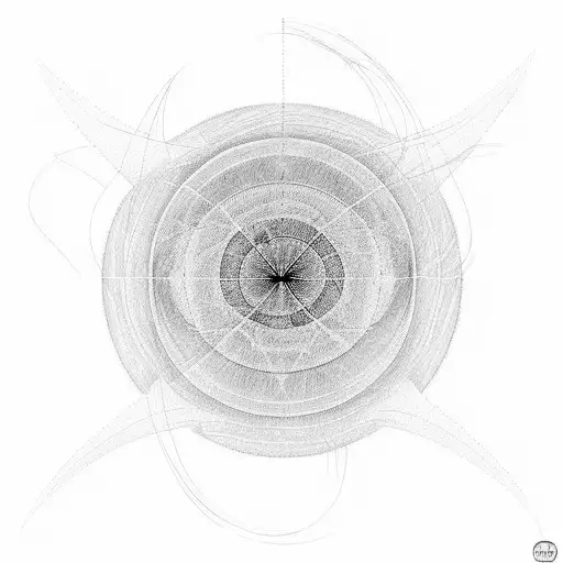 draw a tattoo with simple lines, which depicts the pulsar map sent with the Voyager probe. Enter Earth coordinates, gala tattoo design idea