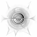 draw the pulsar map of the Voyager probe tattoo design idea