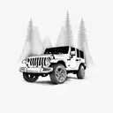 jeep tattoo design idea