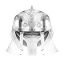 gladiator helmet tattoo design idea