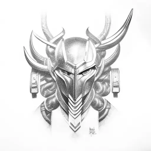 loki tattoo design idea