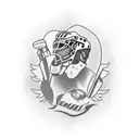 hockey, being a Dad to 2 boys, sheet metal, riveting, aviation engineering. tattoo design idea